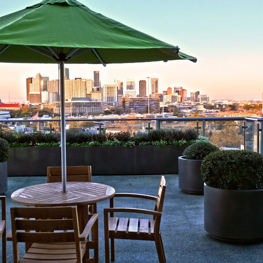 Rooftop Terrace at Museo Houston